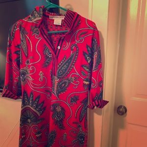 Button up, collar Gretchen Scott dress